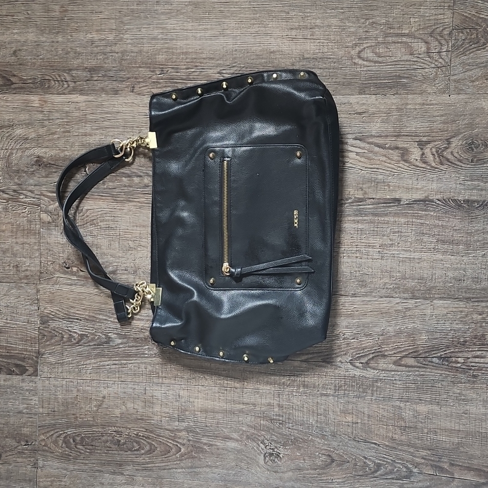 JOES Purse black with studs